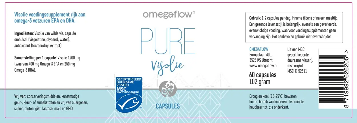 MSC Visolie capsules - Afbeelding 3